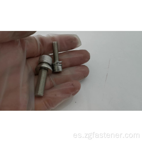 Tornillos de cabeza de zócalo de acero de acero de 10*30 DIN912 Tornillo de llave Allen ALLEN A2-70 Tornillo de llave Allen